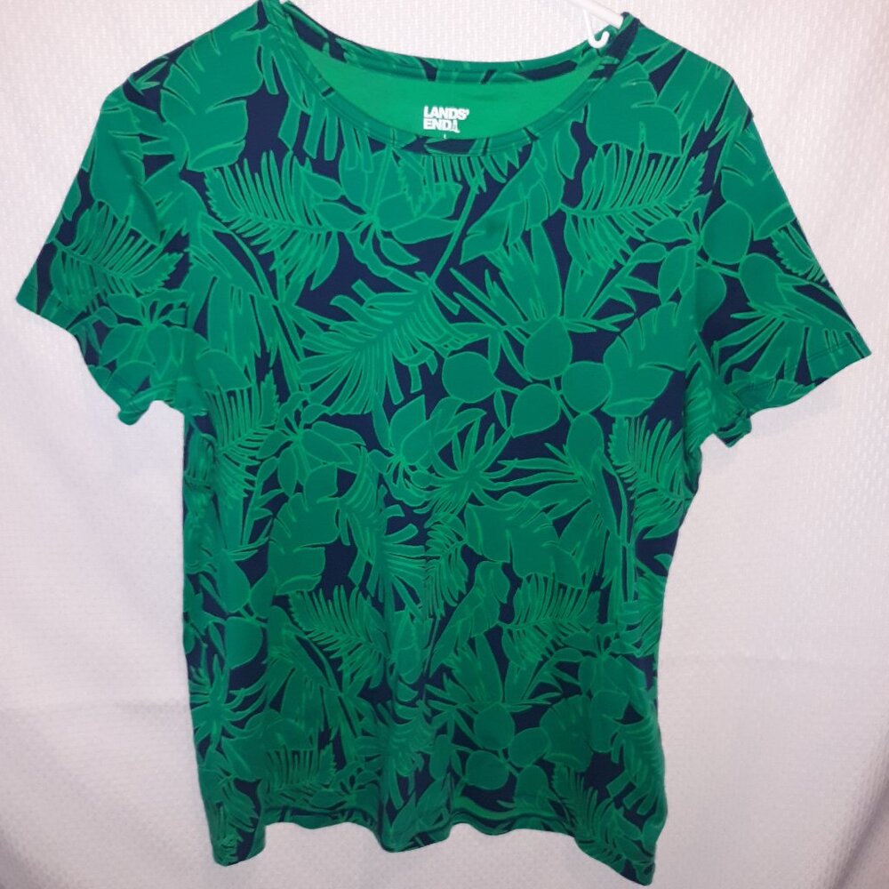 Land's End Short Sleeve Shirt - Womans